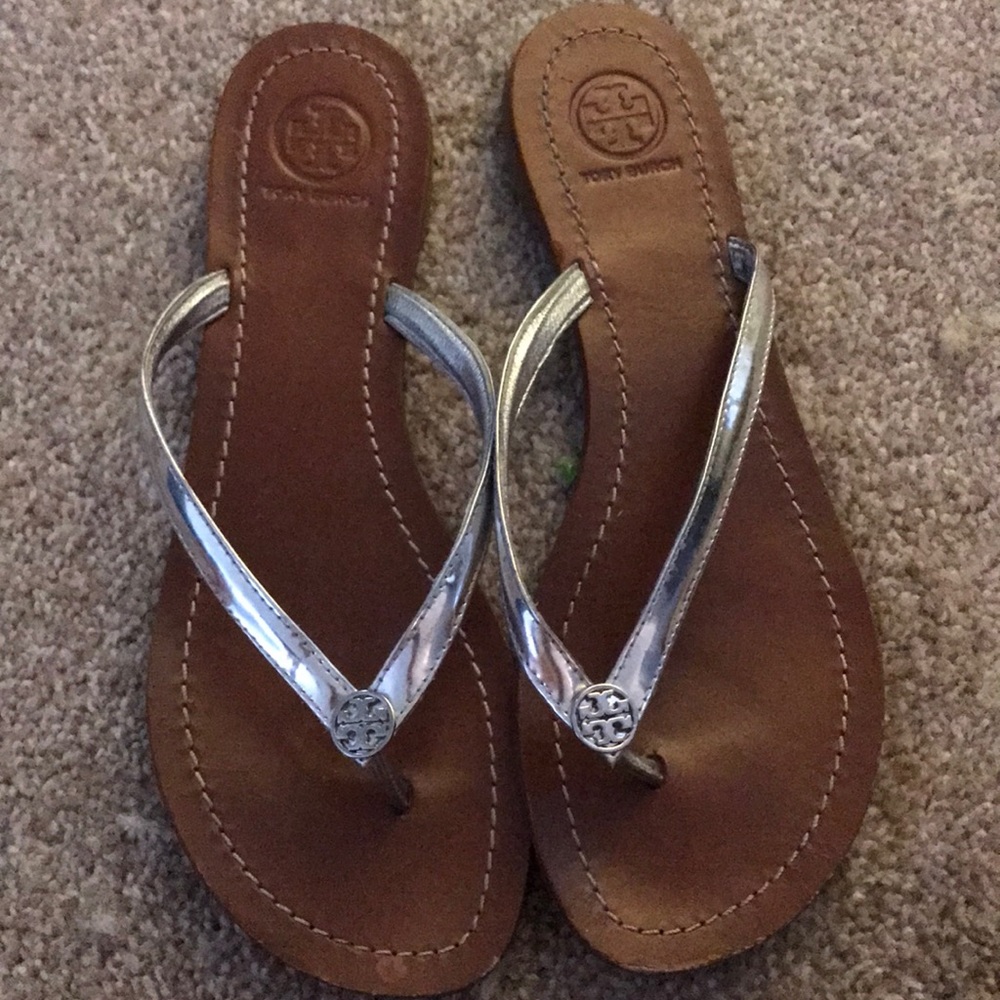 Tory Burch Sandals Sliver